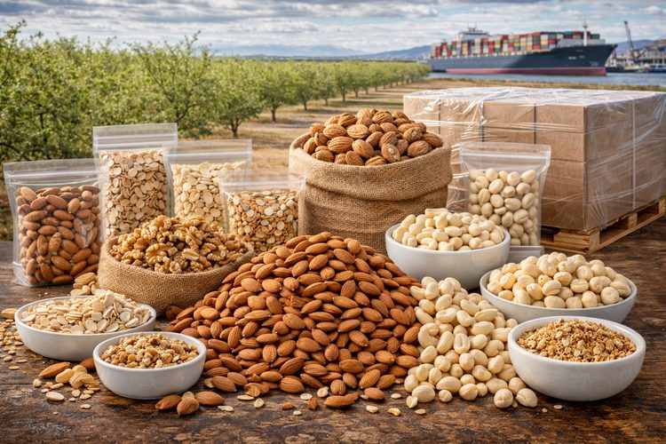 Illustrated hero placeholder for Atlas Global Trading Co. California nut programs